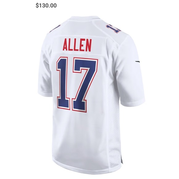 Josh Allen Nike Buffalo Bills White Tundra Football Jersey Mens Small NWT - Picture 2 of 10